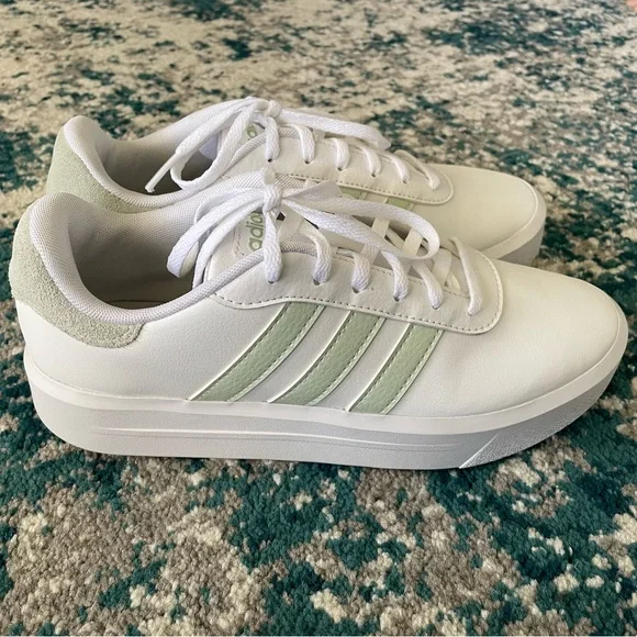 adidas | Shoes | Womens Adidas Court Platform Skateboarding Shoes Size 8 |  Poshmark